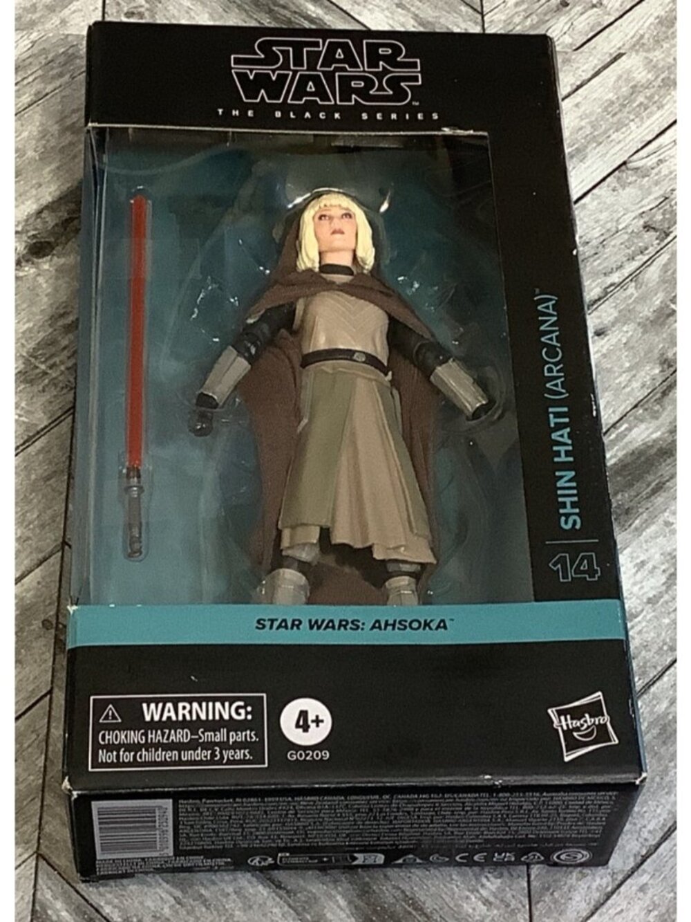Star Wars The Black Series Ahsoka 6" Figure Shin Hati Arcana Sealed
